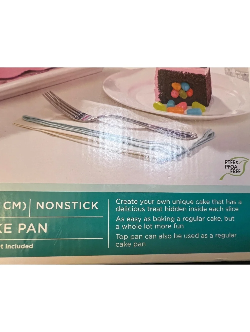 Fillables 9x13 Inch Nonstick 2 Piece Sheet Cake Pan Set with Recipe Booklet - Se